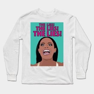 Kandi Burruss | THE LIES | Real Housewives of Atlanta (RHOA) Long Sleeve T-Shirt